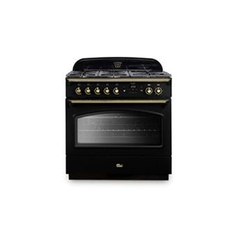 PIANO DE CUISSON CLASSIC FX TAB GAZ 90 CM NOIR LAITON