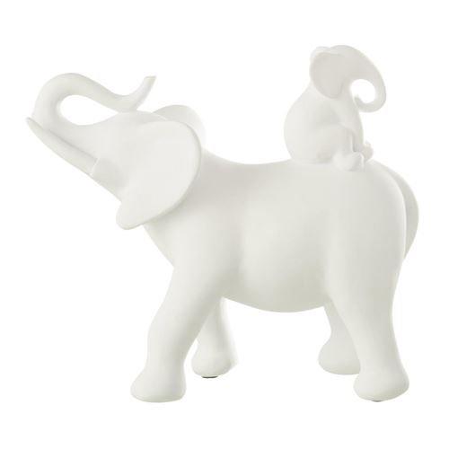 Paris Prix Blanc Statuette Éléphant - Image 3