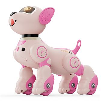 Robot Chien Télécommandé Interactif VATOS - 17 Fonctions Programmables