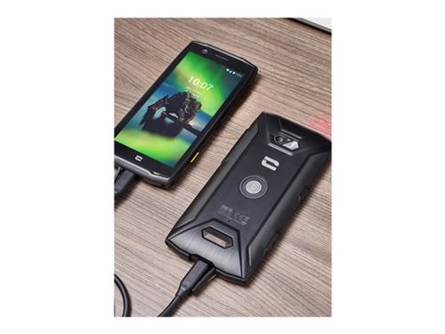 Crosscall Core X5 - 4G smartphone - double SIM - RAM 4 Go / Mémoire interne 64 Go - microSD slot - Écran LCD - 5.45 - 1440 x 720 pixels - rear camera 48 MP - front camera 8 MP reconditionné - Grade B - noir