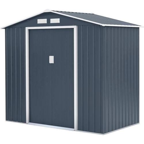 Abri de jardin acier 2,7 m2. Avec kit d'ancrage inclus ARCHERASLIDING