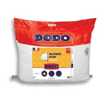 DODO - Couette tempérée 300 g/m² - ALLERGO STOP - 220 x 240 cm - Blanc - 1