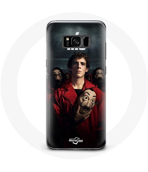 Coque pour Samsung Galaxy S8 plus La Casa De Papel Rio Masque Maniacase