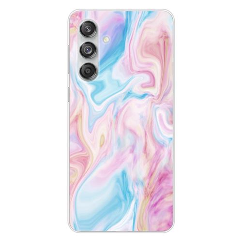 Coque en silicone imprimée compatible Samsung Galaxy M55 5G Soap