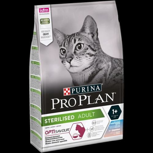 Comparer les prix de PRO PLAN Croquettes pour Chat Sterilise Optisavour Cabillaud 3kg
