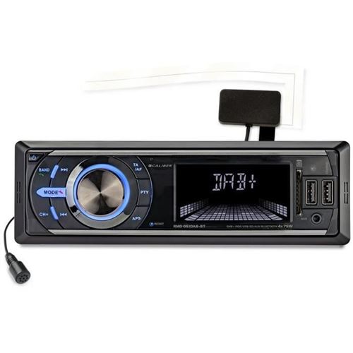 Autoradio Caliber RMD051DAB-BT, DAB+, FM, Bluetooth Noir