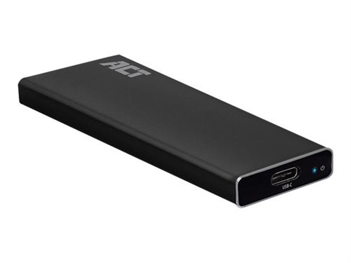 ACT AC1605 - Boitier externe - M.2 - M.2 Card (PCIe NVMe & SATA) - USB 3.2 (Gen 2) - noir