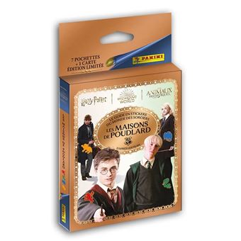 Carte à collectionner Panini Harry Potter Guide Des 4 Maisons Blister 7 Pochettes