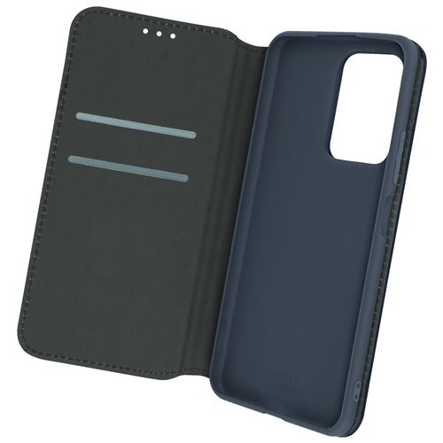 Avizar Étui pour Xiaomi 11T et 11T Pro Clapet Portefeuille Fonction Support Vidéo Bleu