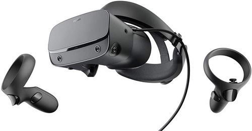 Casque De Réalité Virtuelle Pour Ordinateur Personnel Méta Oculus Rift S, Noir De Carbone