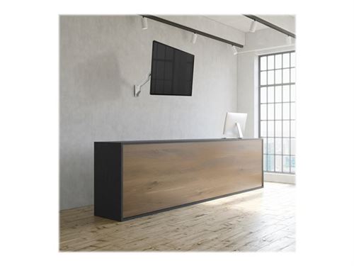 Ergotron HX - Kit de montage (bras mural) - pour moniteur - blanc - Taille d'écran : up to 49