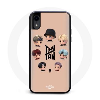 Coque Pour Iphone Xs Max Bts Tinytan Animation Affiche Rm Jin Suga J Hope Jimin V Et Jungkook