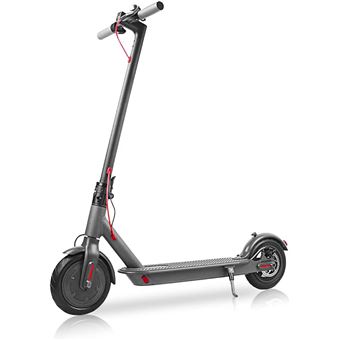 Skateboard Électrique Auto-Équilibrant 6,5" Crome Argent - Idée Cadeau Neuve