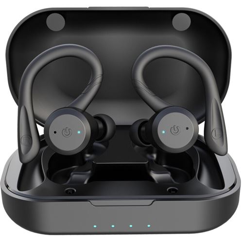 Ecouteurs Devia Ecouteurs Sport Sans-Fil Bluetooth 5.2 Waterproof IPX4  Series POP1 Noir