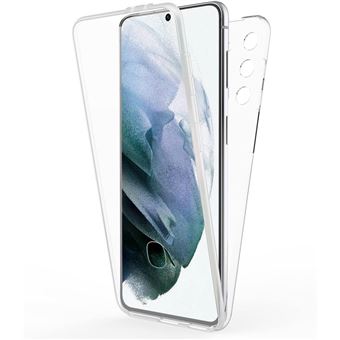 Coque Pour SAMSUNG GALAXY S21 ,Coque 360 Protection Integral Arrière Rigide Avant Souple Transparent - HQSELECTION® - 1