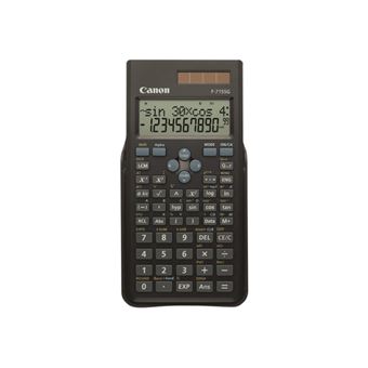 Calculatrice Scientifique Vintage Canon F-601 Avec Boîte Et Notice - Rare