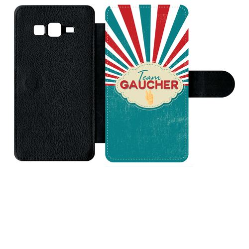 Etui À Rabat Samsung Galaxy Grand Prime G5306 Team Gauchers