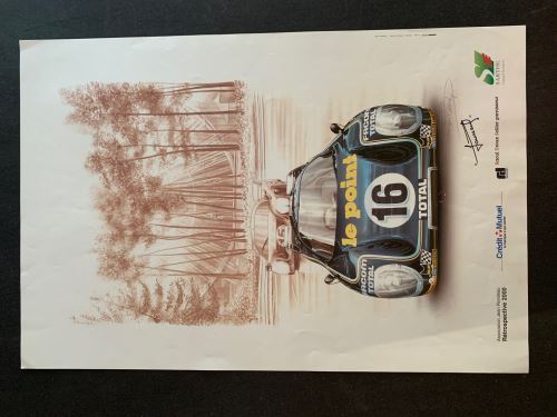 24H du Mans - Retropsective 2000 - AFFICHE