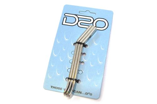 Jeu de 3 manettes de pneus D2O en métal