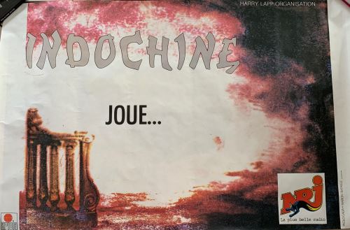 Indochine - EN Concert joue… - AFFICHE