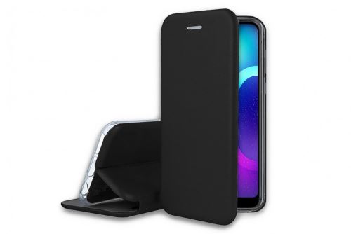 Ibroz Etui Folio Cover noir en cuir pour Honor 10 PHANTOM