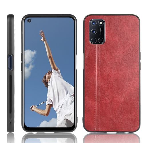 Coque en TPU hybride rouge pour votre Oppo A72/A52/A92