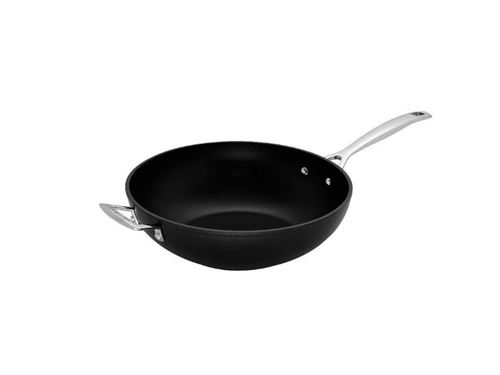Le Creuset 96201132000000 Wok Anti-Adherent, Noir