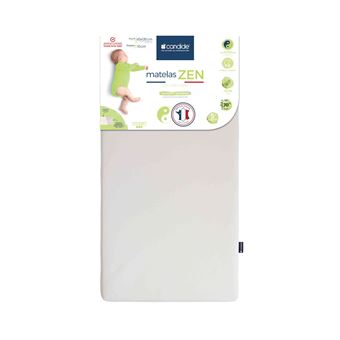 Matelas Bebe Dehoussable Zen 70x140 Cm Matelas Drap Housse Achat Prix Fnac