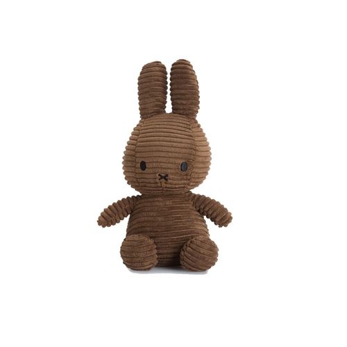 Nijntje Miffy Marron Velours Côtelé 24cm Peluche