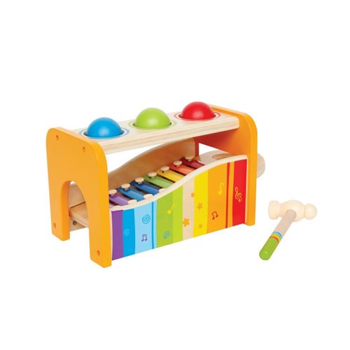 Jeu d'imitation enfant jeux jouets Banc à marteler xylophone