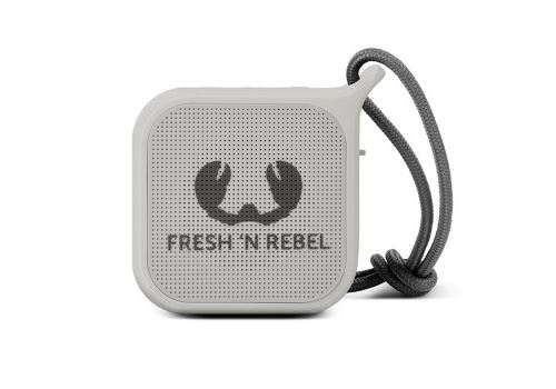 Enceinte Bluetooth Rockbox Pebble, Gris clair