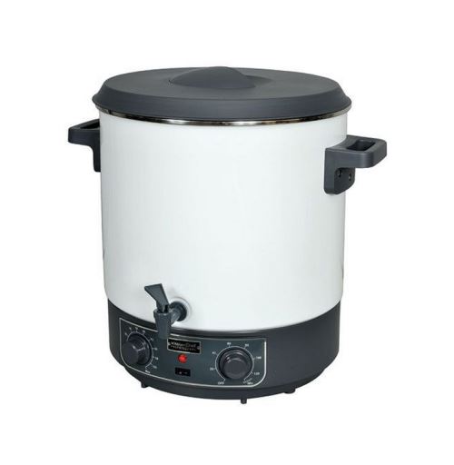 Stérilisateur électrique Kitchen Chef QL270QIE 1800 W Blanc avec robinet et minuteur