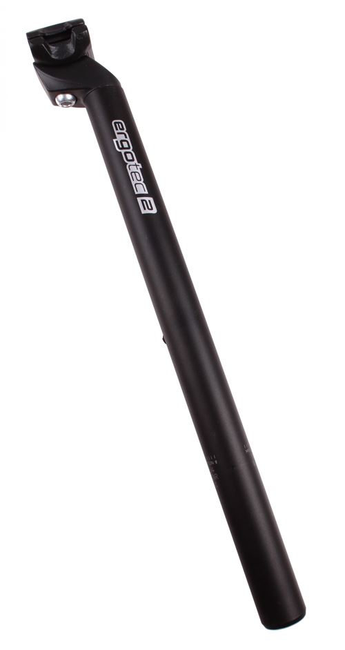Ergotec Tige de selle Patent 27.2 x 300 mm aluminium noir