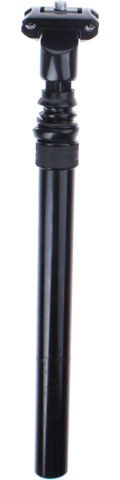 Zoom Tige de selle ressort 350 x 27,2 mm aluminium noir