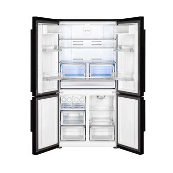 RÉFRIGÉRATEUR 4 PORTES / FROID BRASSÉ / 3 CIRCUITS DE REFROIDISSEMENT / AFFICHEUR LED / ZONE EXTRA FRESH / ECLAIRAGE INTERNE LED / FONCTION VACANCES / 541 L / INOX ANTI TRACES