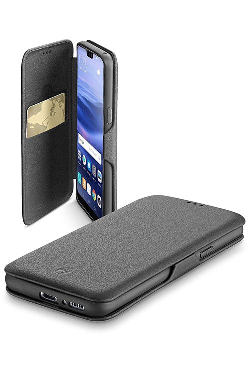Cellularline Bookclutchp20litek Étui Bookstyle Pour Huawei P20 Lite – Noir