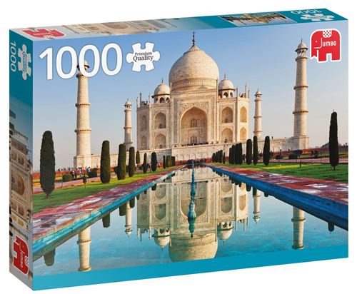 Puzzle 1000 Pièces : Taj Mahal, Jumbo