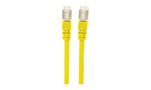Intellinet 735469 C&acirc;ble R&eacute;seau, RJ45 Connecteur M&acirc;le, Cat 6 SFTP 100% Cuivre, Jaune, 2 m