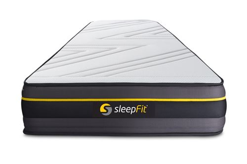 Sleepfit Matelas 90X200 Active - Mousse À Mémoire - 24 Cm - Ferme