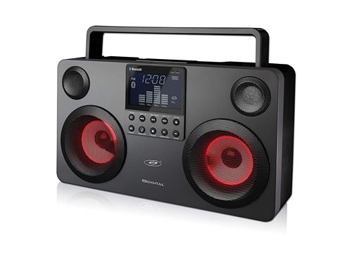 S2 Digital Commando GB3700 Radio/Radio-réveil MP3 Port USB