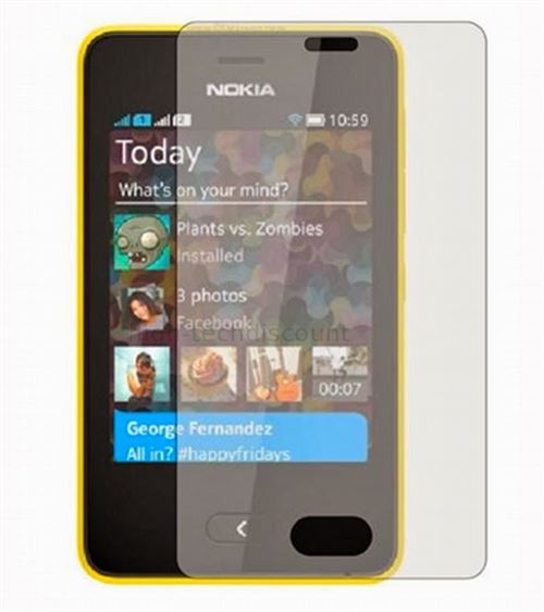Lot de 3x films de protection protecteur ecran pour Nokia Asha 501 - htdmobiles