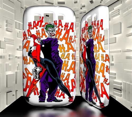 Coque Personnalisée Samsung Galaxy S3 COMICS HARLEY QUINN Réf 09