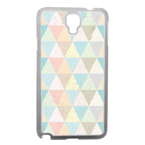 Coque Style Scandinave Pastel Compatible Samsung Note 3 Neo Transparent