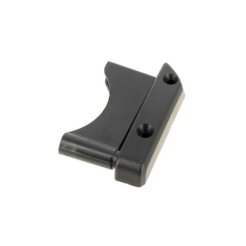Support Hotte Electrolux Support Visiere Gauche Noir pour Hotte Faure, Hotte Electrolux