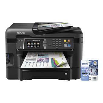 Epson WorkForce WF-3640DTWF - Imprimante multifonctions - couleur - jet d'encre - A4/Legal (support) - jusqu'à 19 ppm (impression) - 500 feuilles - USB 2.0, LAN, Wi-Fi(n) - 1