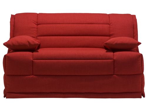 795 91 Sur Canape Bz Rouge Triolet Sans Tiroir Achat Prix Fnac