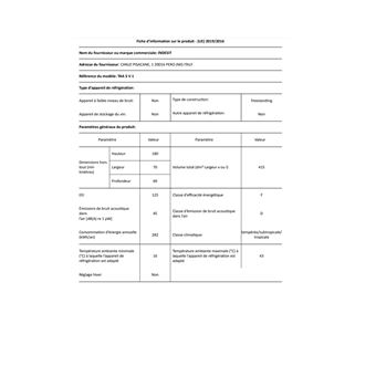 Refrigerateur congelateur en haut INDESIT TAA5V1 415 litres blanc