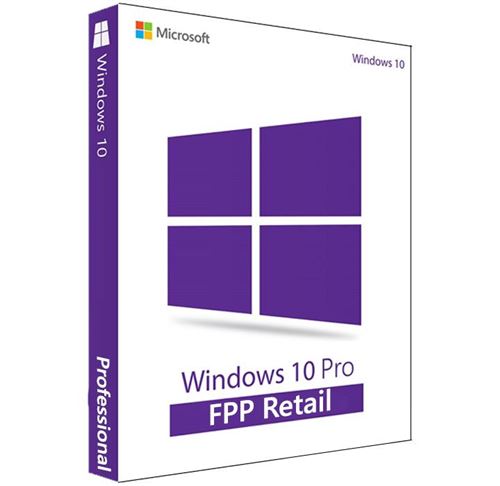 Microsoft windows 10 pro - fpp retail - Logiciel à télécharger