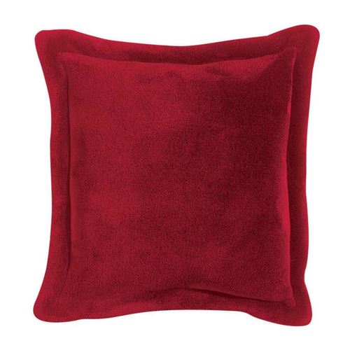 Coussin Tender rubis 50 x 50 cm Vivaraise