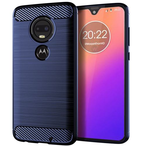 Etui Coque de protection durable souple pour Moto G7 - Blue